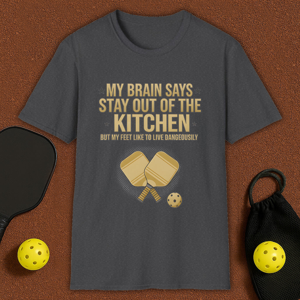 Brain Of Pickleball T-Shirt