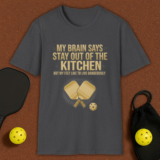 Brain Of Pickleball T-Shirt