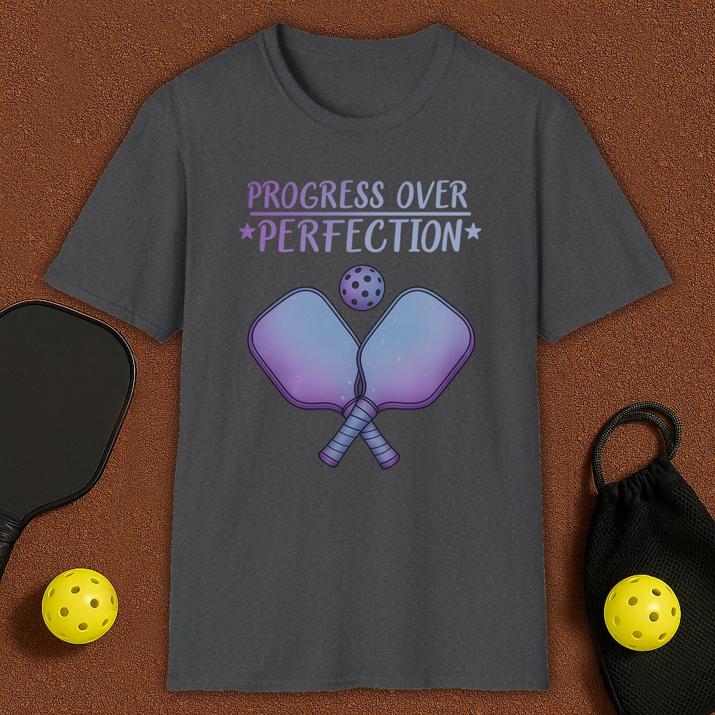 Perfection of Progress Pickleball T-Shirt