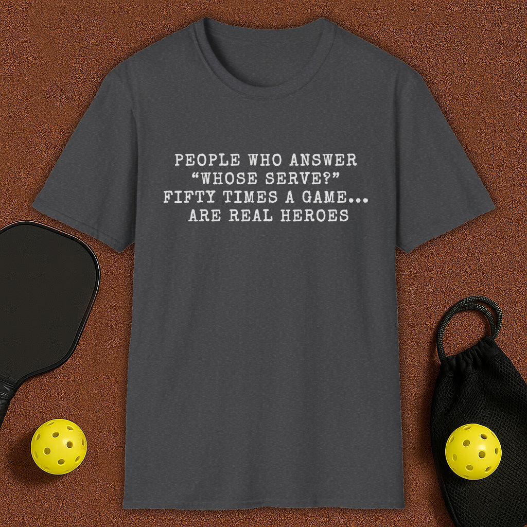 Real Heroes Of Pickleball T-Shirt