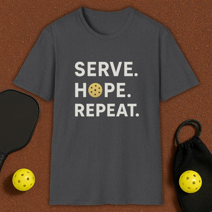 Serve Hope Repeat Pickleball T-Shirt
