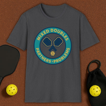 Mixed Doubles Pickleball T-Shirt