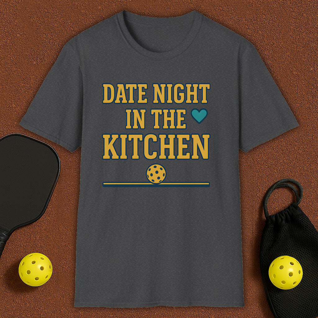 Date Night Pickleball T-Shirt