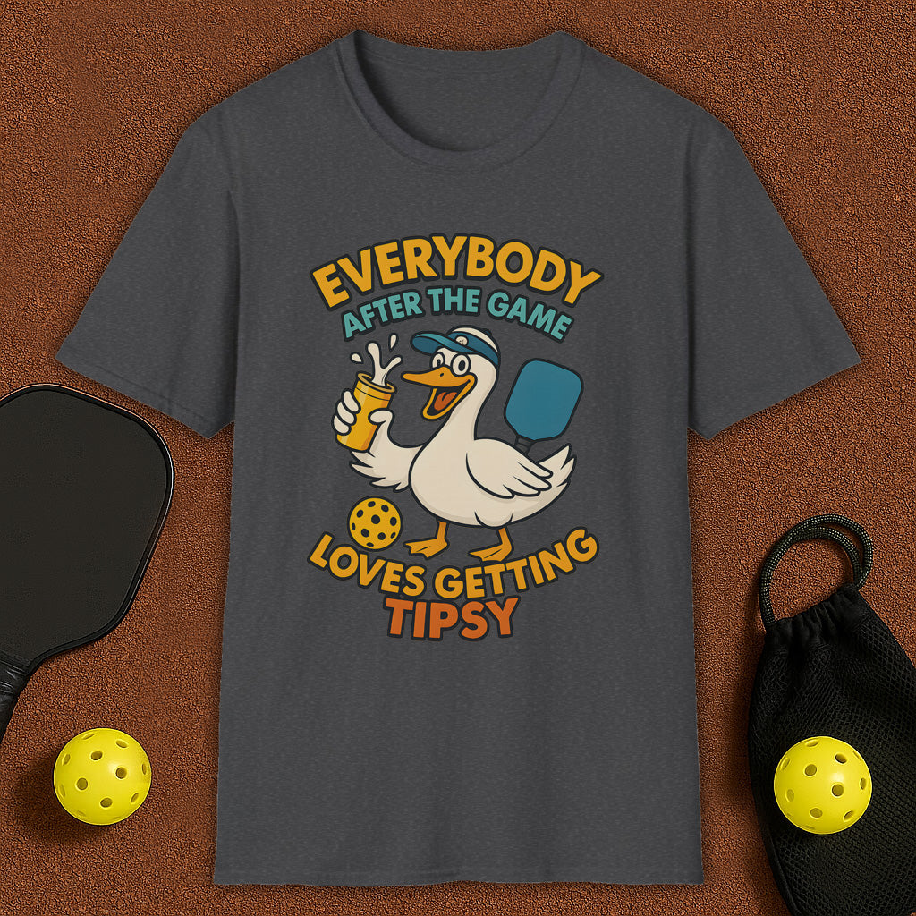 Silly Goose Tipsy Pickleball T-Shirt