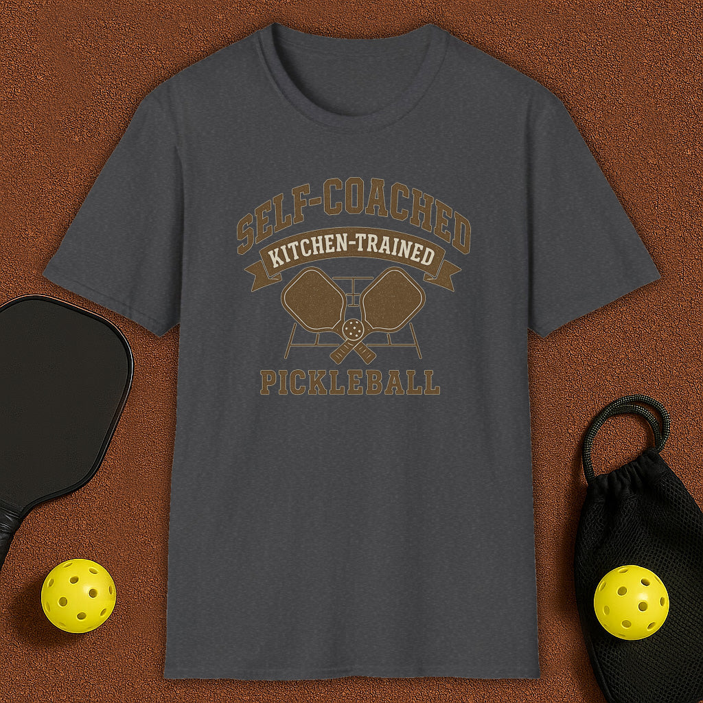 Self Coached Pickleball T-Shirt