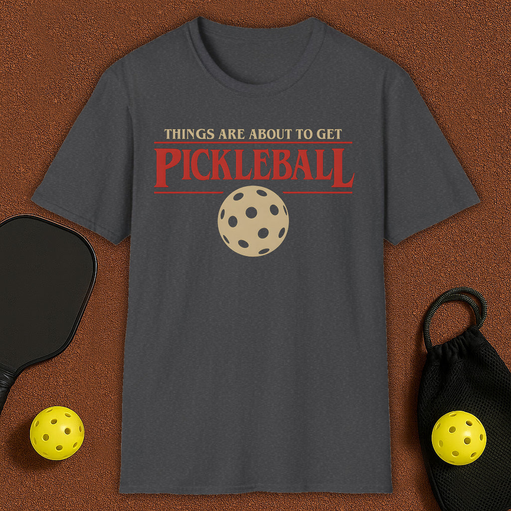 Stranger Things of Pickleball T-Shirt