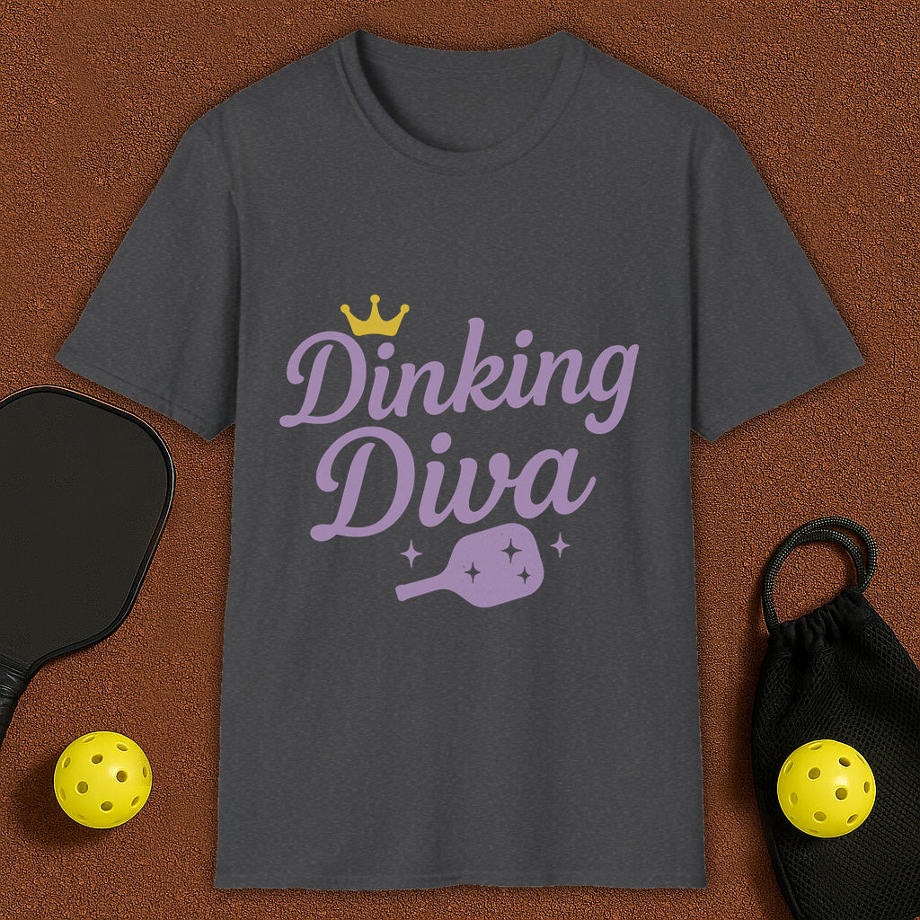Dinking Diva Pickleball T-Shirt