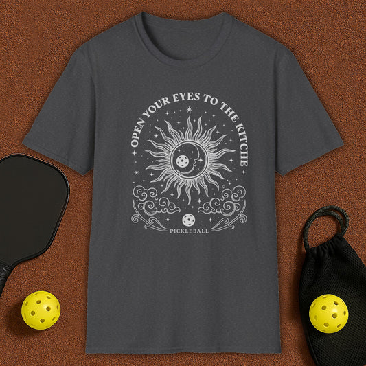 Open Your Eyes Pickleball T-Shirt