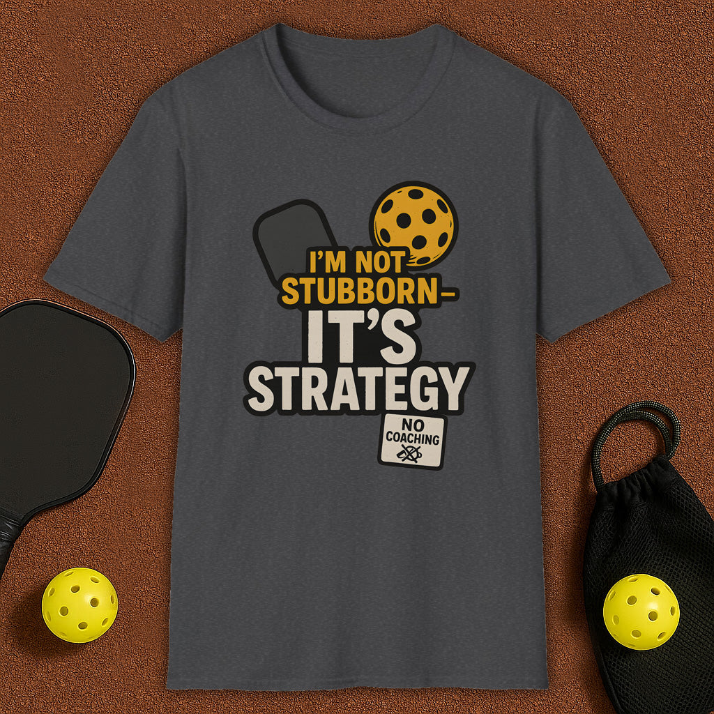 No Coaching Pickleball T-Shirt
