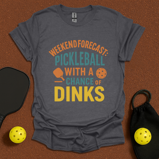 Pickleball Forecast T-Shirt