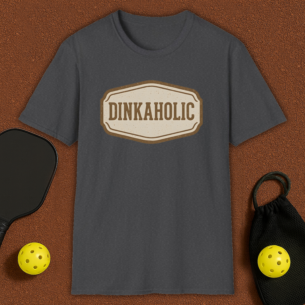 Dinkaholic Pickleball T-Shirt