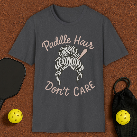 Paddle Hair Pickleball T-Shirt