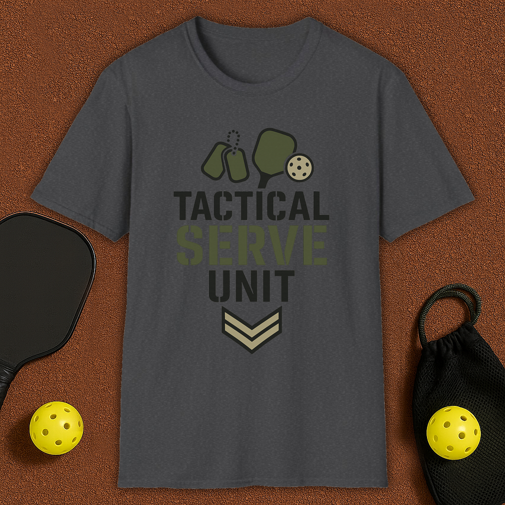 Tactical Serve Unit Pickleball T-Shirt