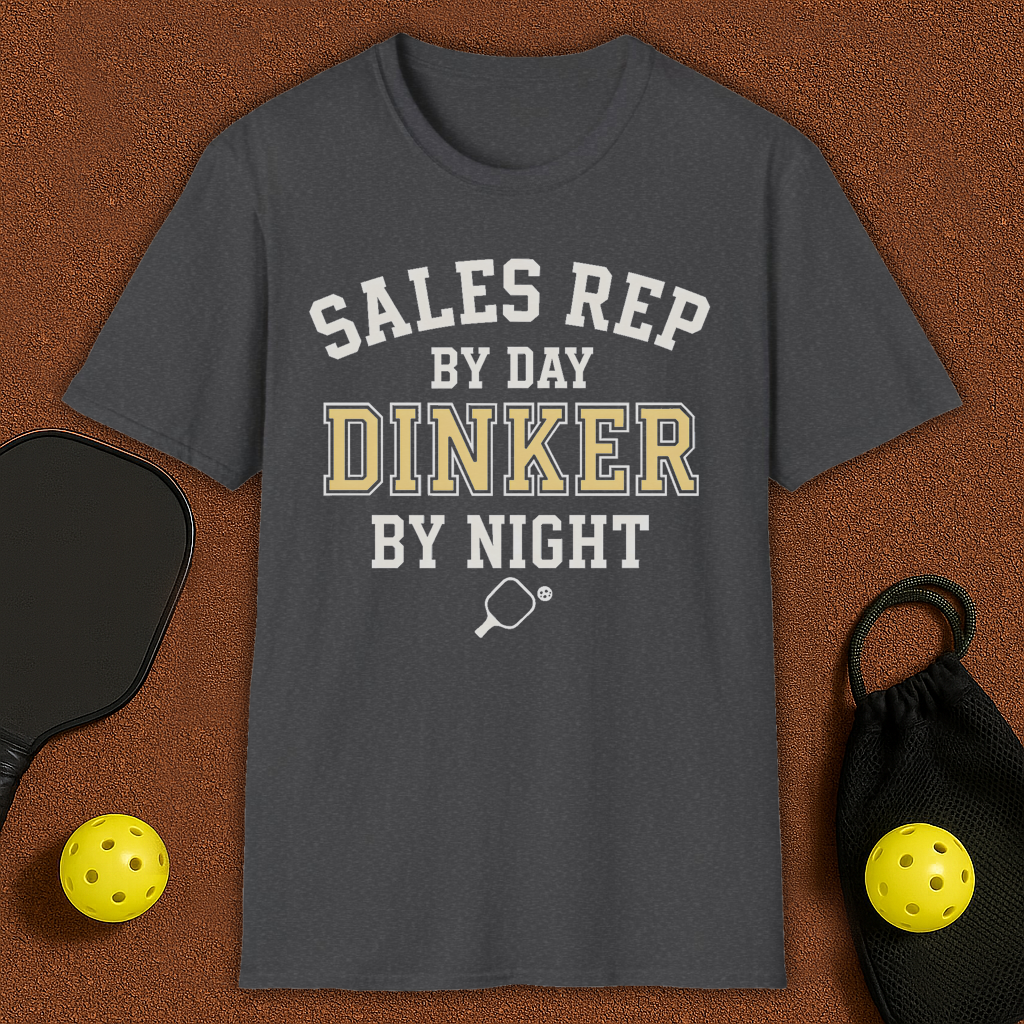 Salesman Dinker Pickleball T-Shirt
