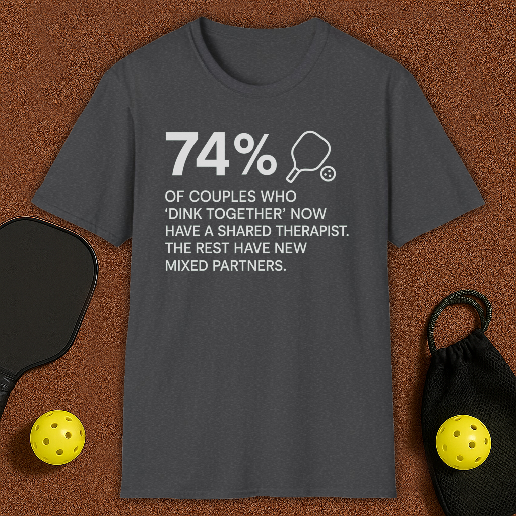 Mixed Couples Same Therapist Pickleball T-Shirt