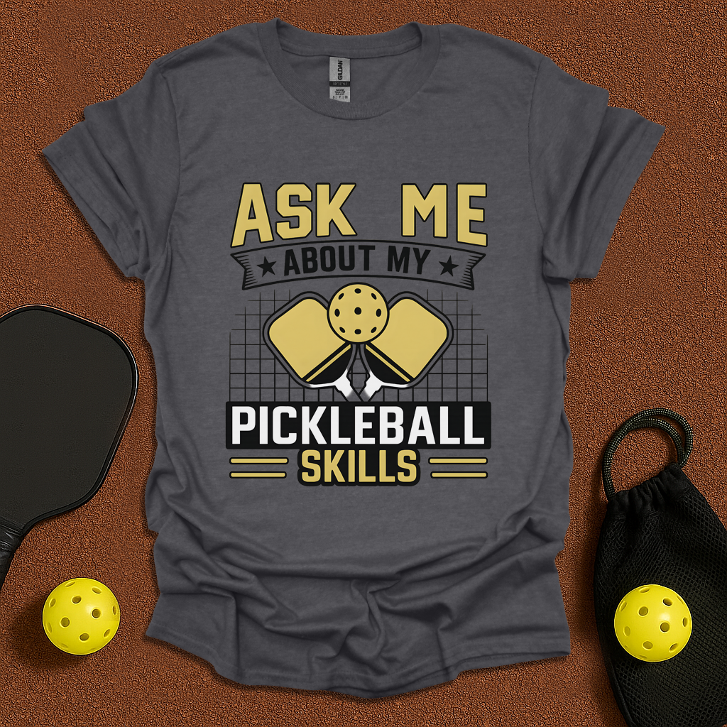 Ask Me about pickleball T-Shirt
