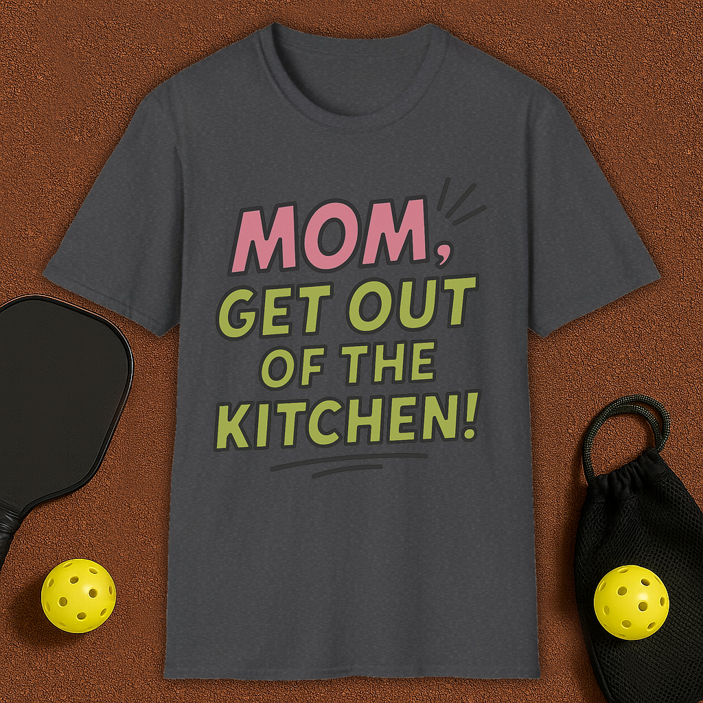Pickleball Mom Off The Kitchen T-Shirt