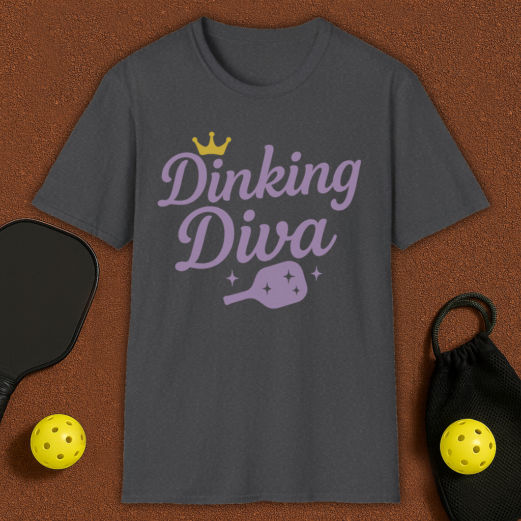 Dinking Diva Pickleball T-Shirt