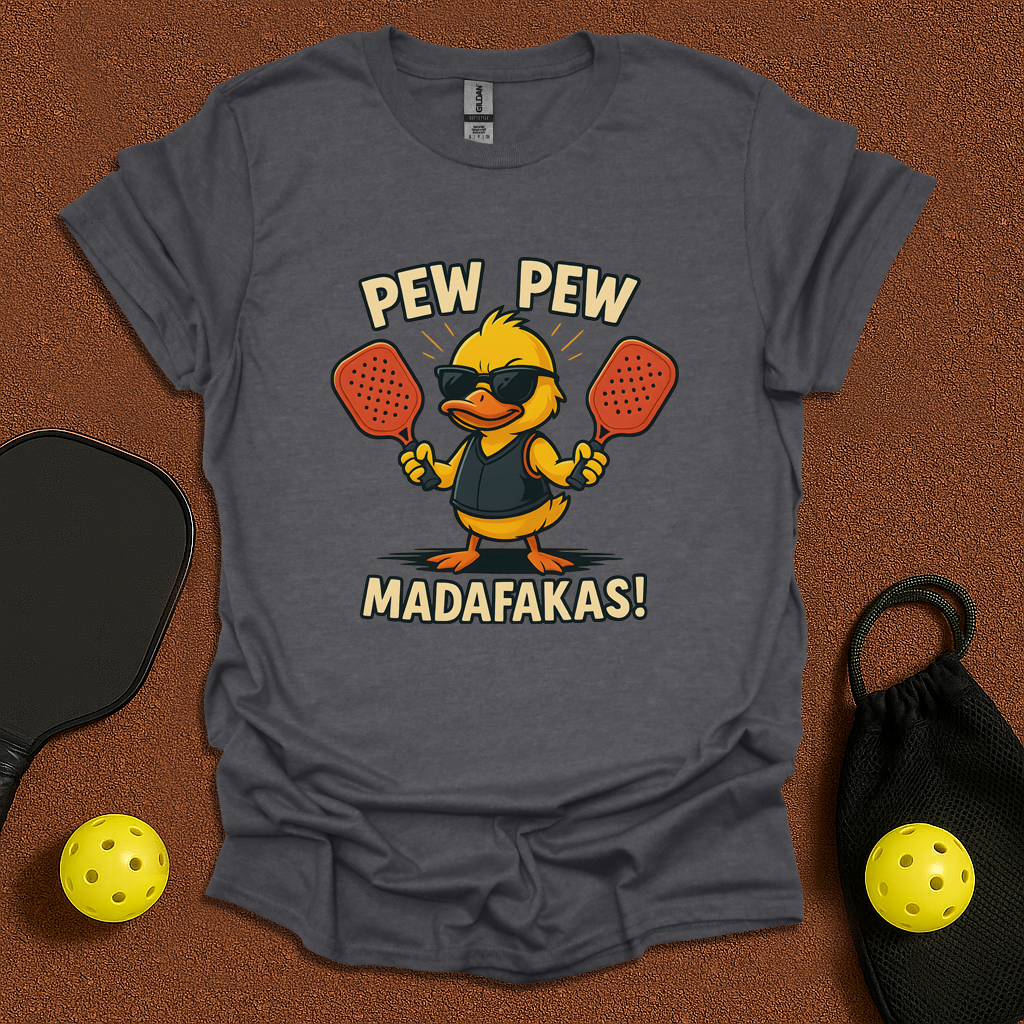 Pew Pew Pickleball T-Shirt