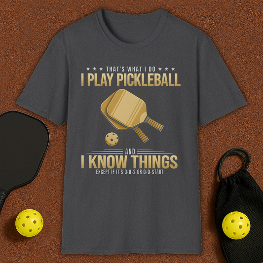 IT’S 0-0-2 OR 0-0-START Pickleball T-Shirt