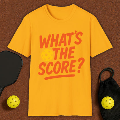 What's the score? Pickleball T-Shirt