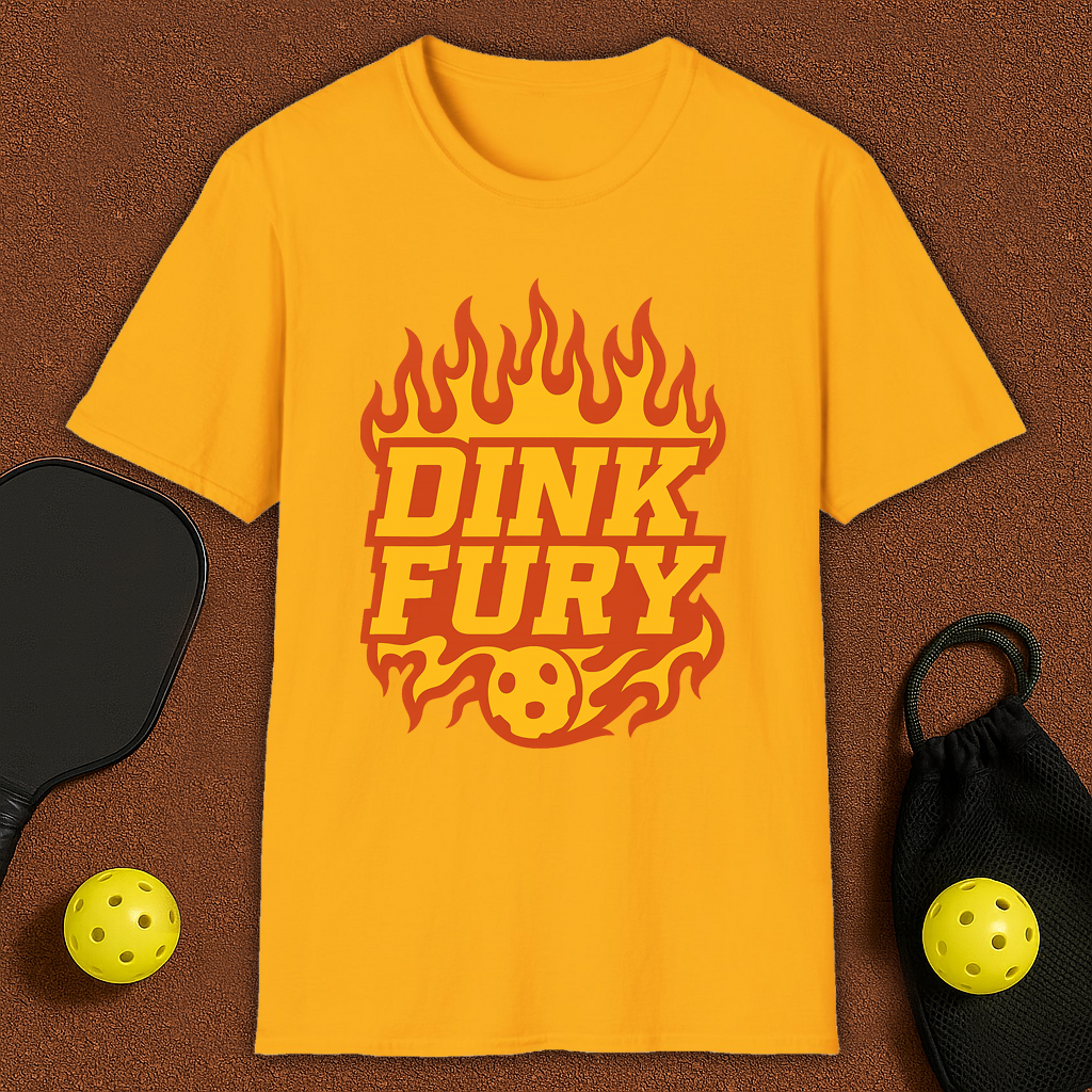 Dink Furry Pickleball T-Shirt