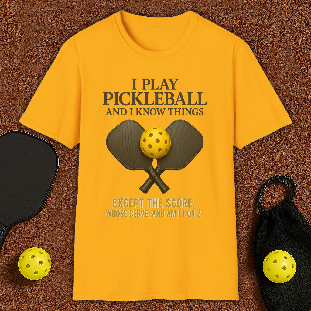 That's What I Do I Play Pickleball T-Shirt