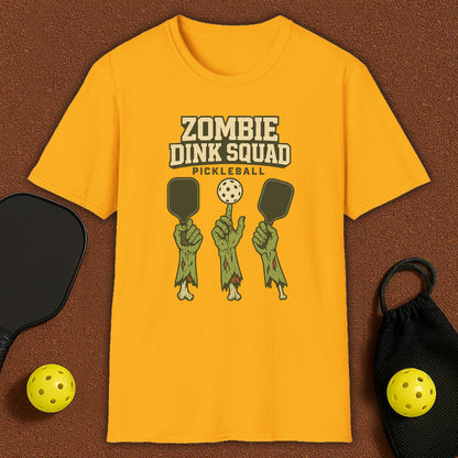Zombie Squad Haloween Pickleball T-Shirt