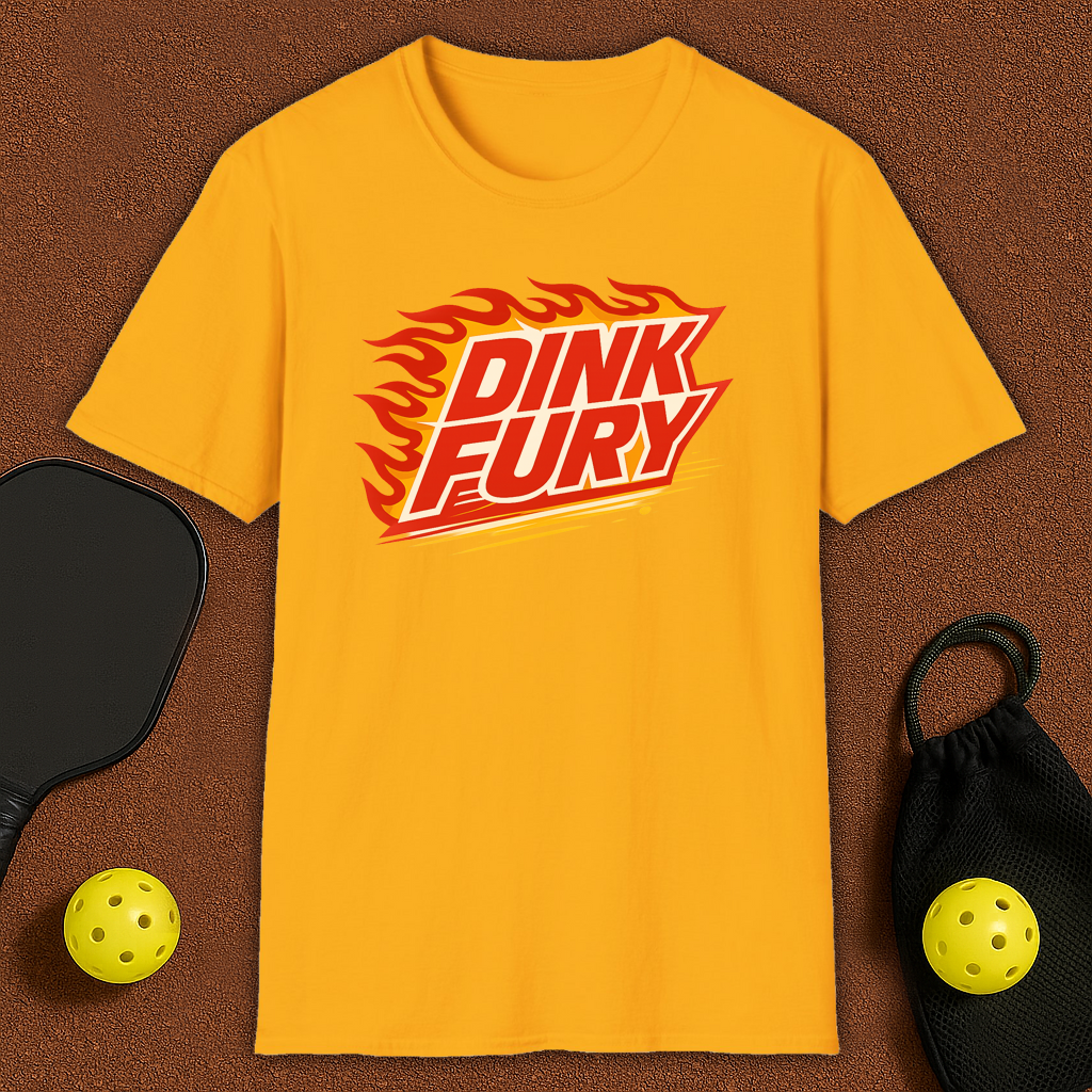 Dink Fury Pickleball T-Shirt