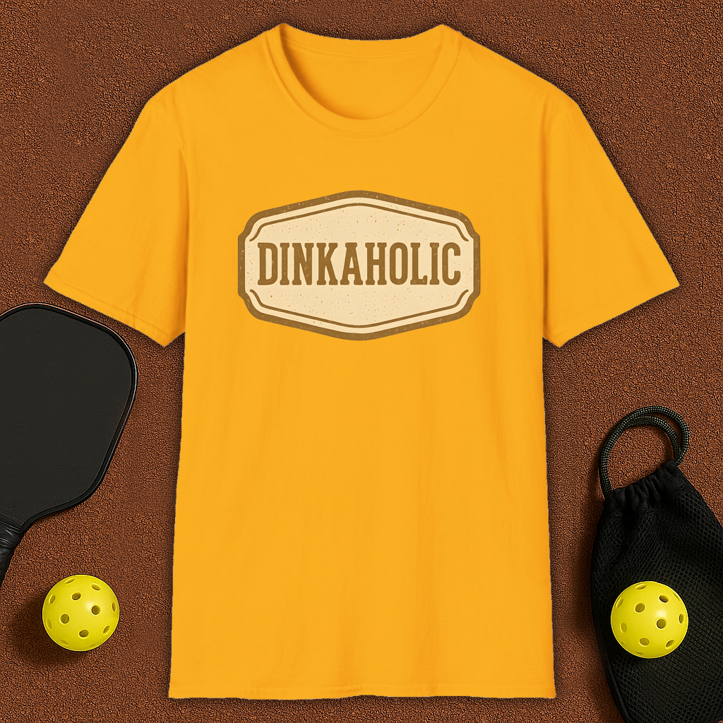 Dinkaholic Pickleball T-Shirt