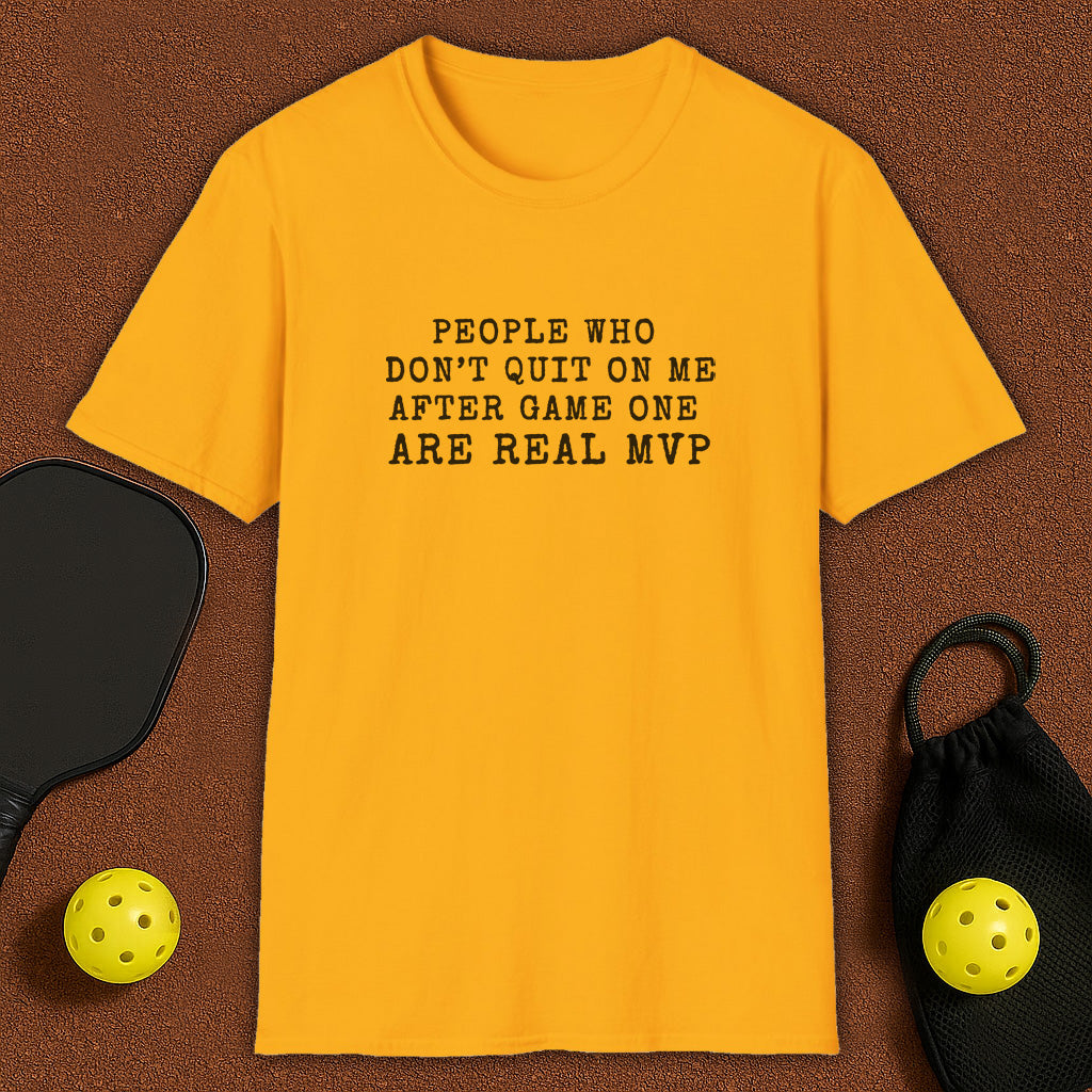 Real MVP Of Pickleball T-Shirt