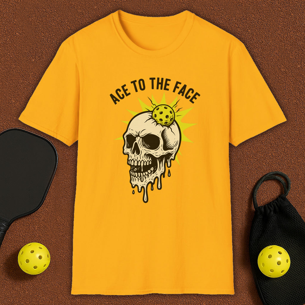 Ace To The Face Pickleball T-Shirt