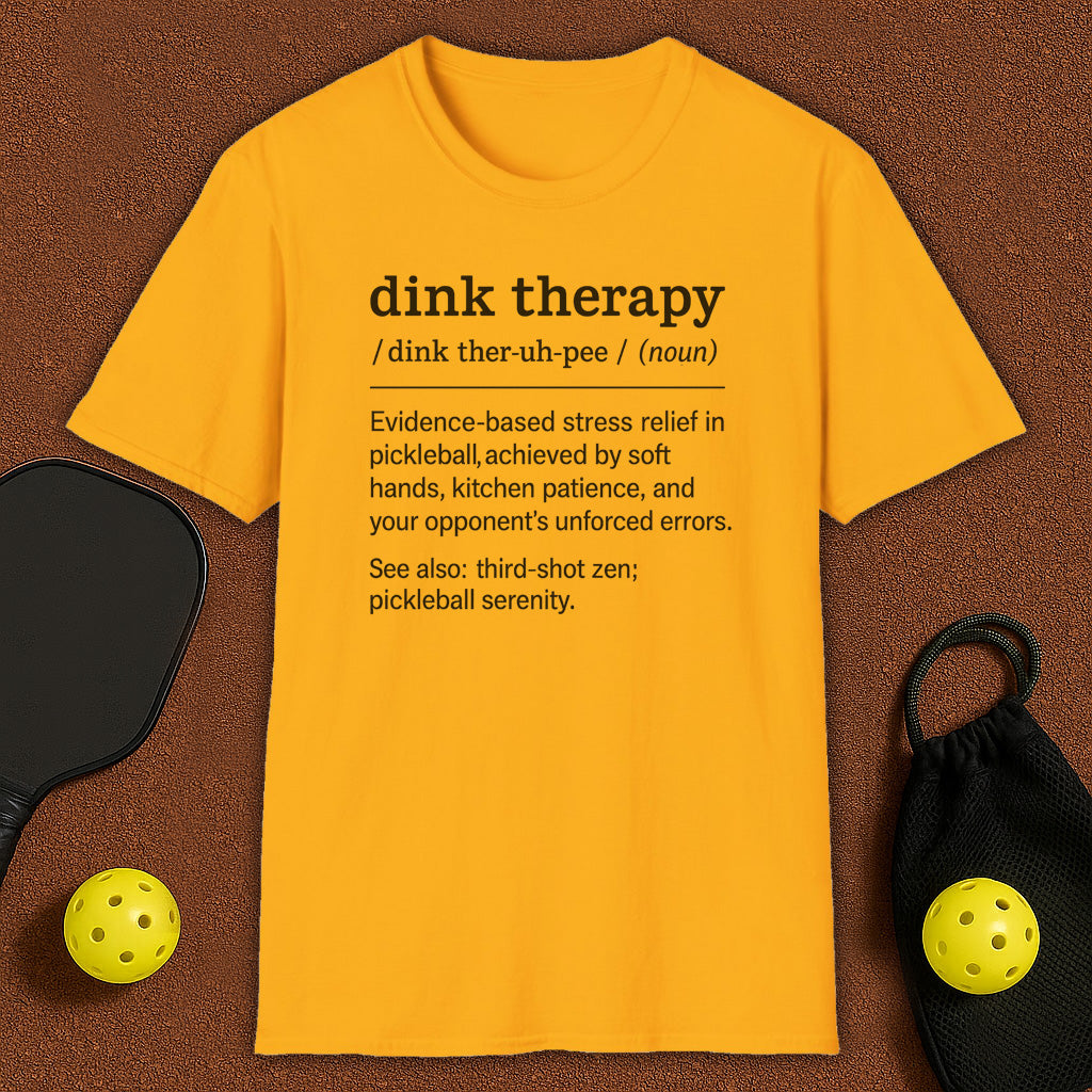 Dink therapy Voc. Pickleball T-Shirt
