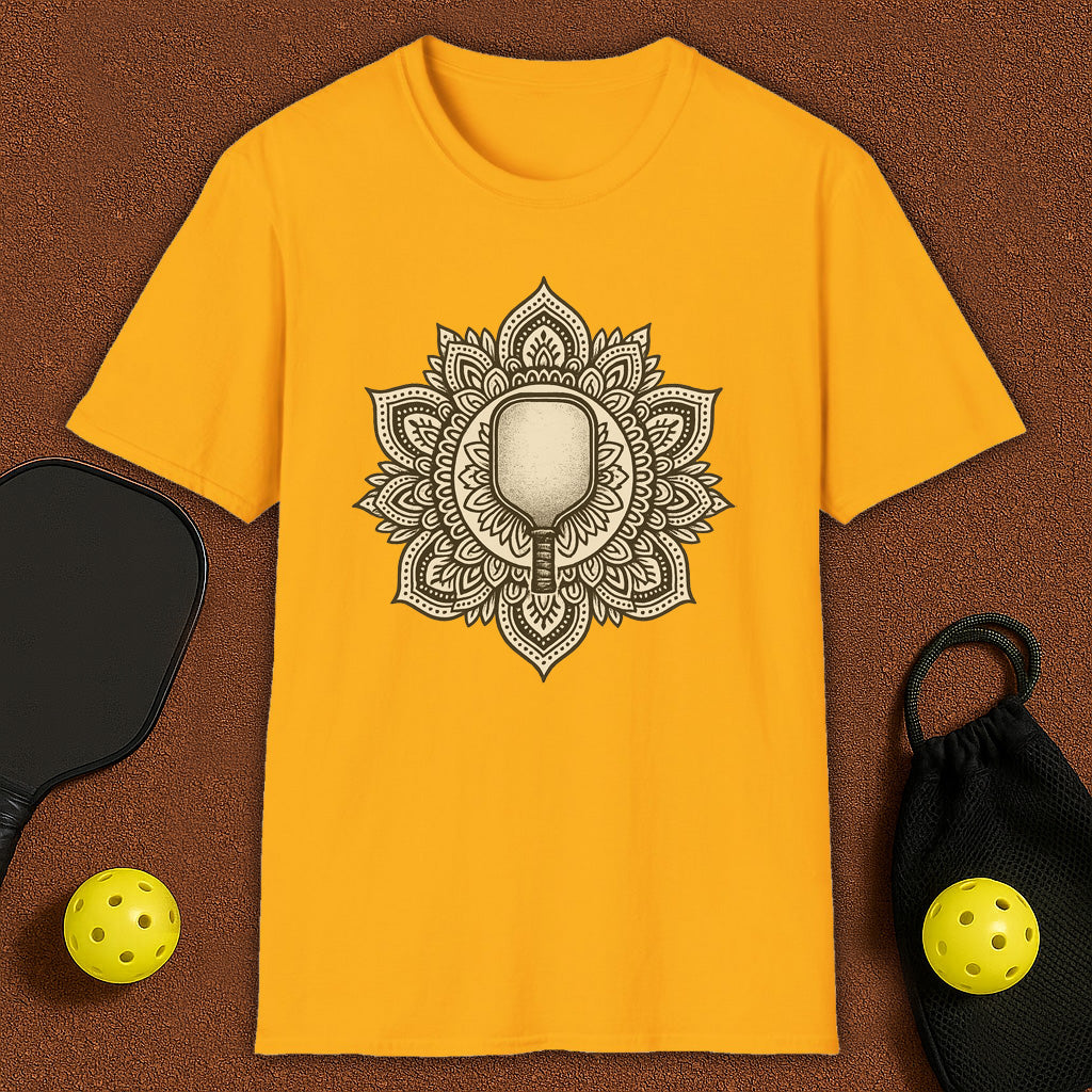 Mandala Yoga Pickleball T-Shirt