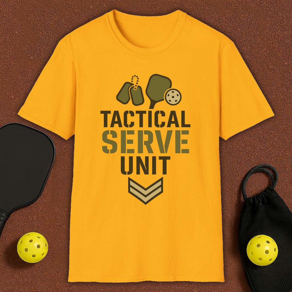 Tactical Serve Unit Pickleball T-Shirt