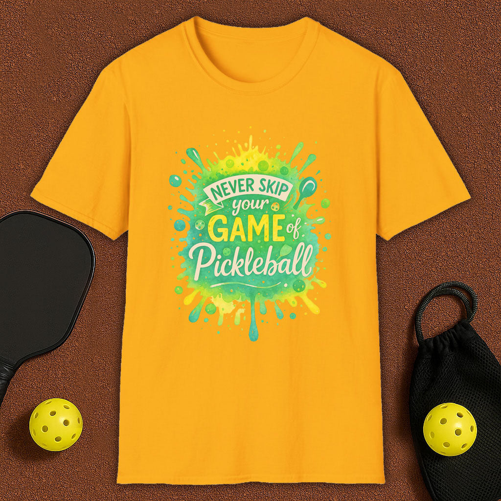 Never Skipe Game Of Pickleball T-Shirt