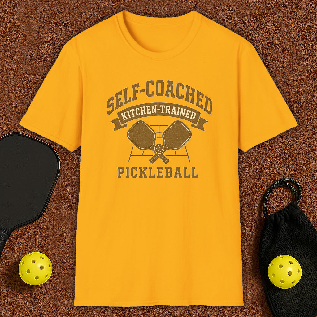 Self Coached Pickleball T-Shirt