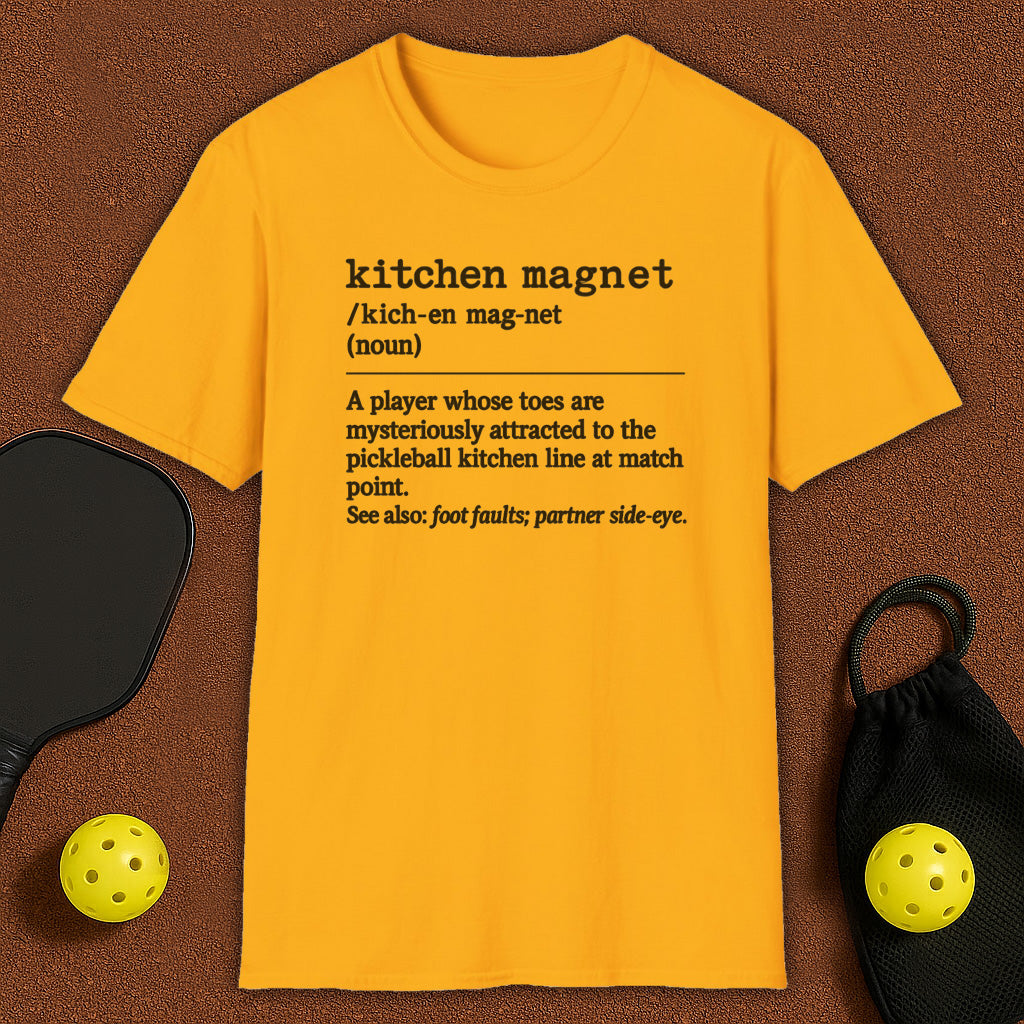 Kitchen Magnet Voc. Pickleball T-Shirt
