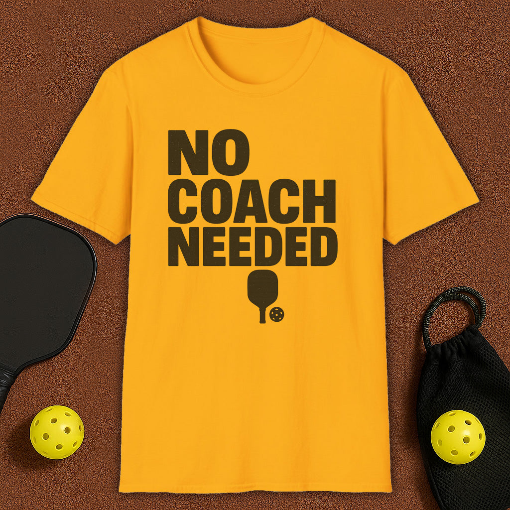 No Coach Pickleball T-Shirt