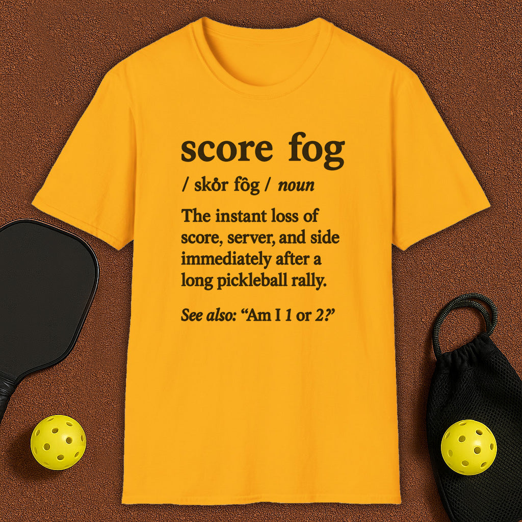 Score Fog Voc. Pickleball T-Shirt