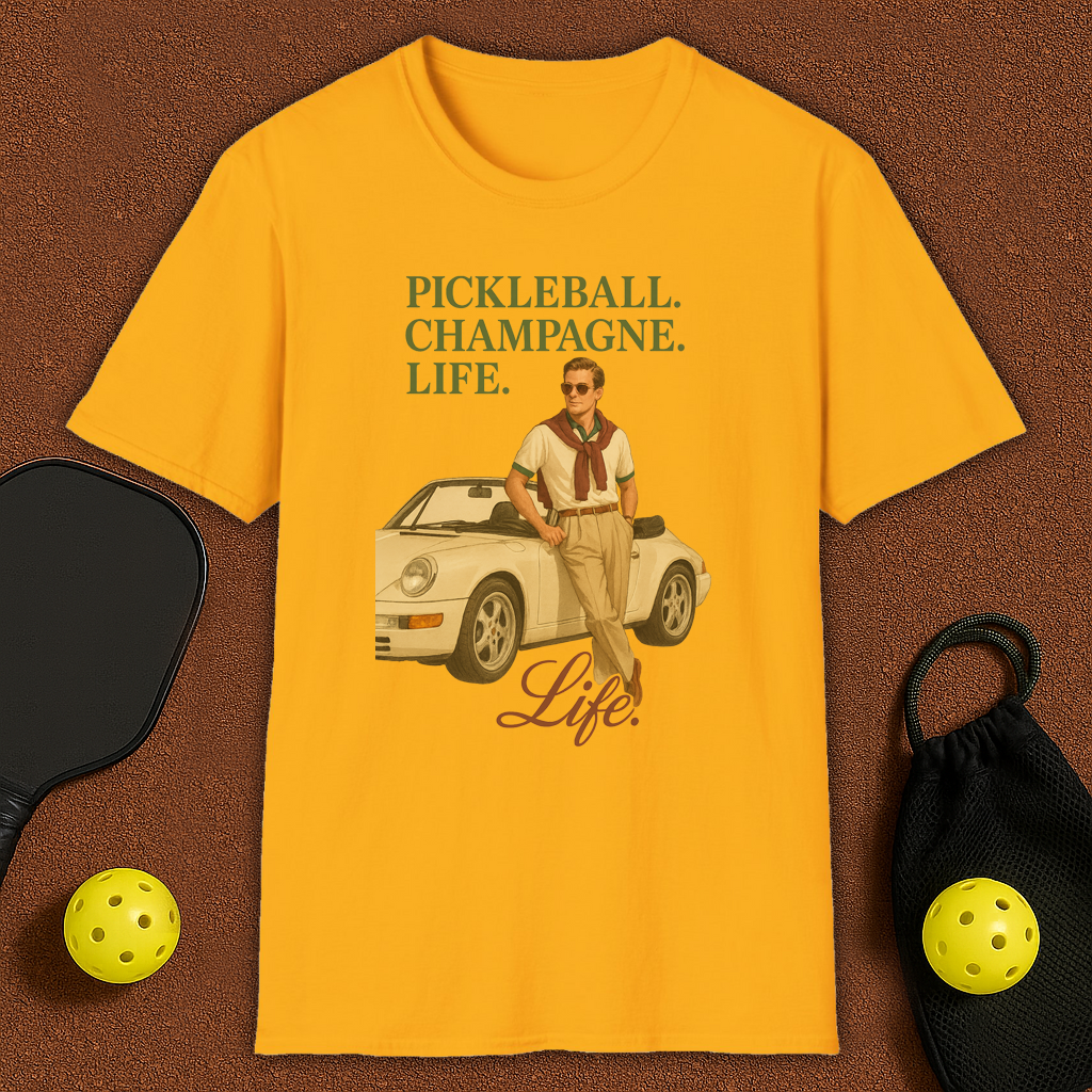 Lifestyle Luxury Pickleball T-Shirt