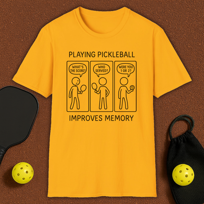 Memory Pickleball T-Shirt