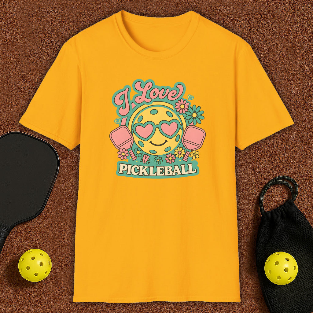 I Love Pickleball T-Shirt