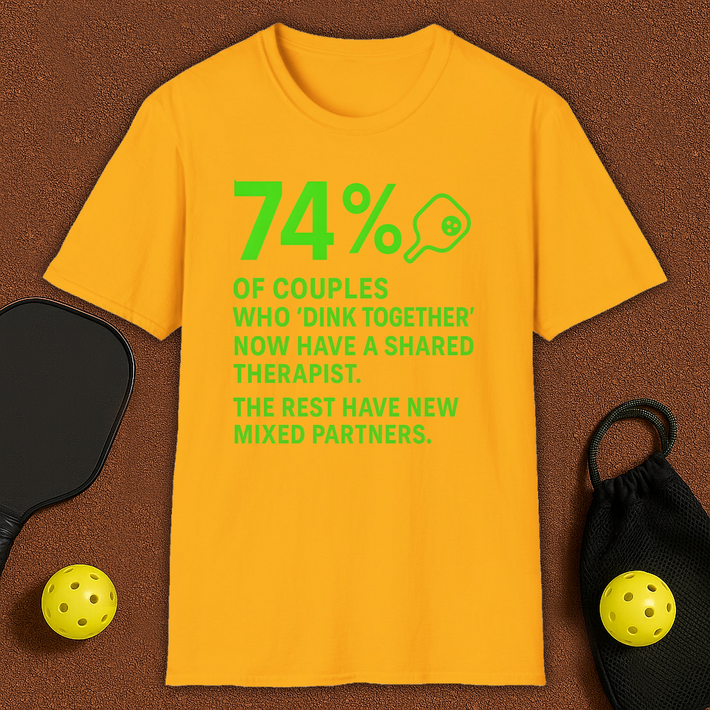 Couples Who Dink Need Therapist Pickleball T-Shirt