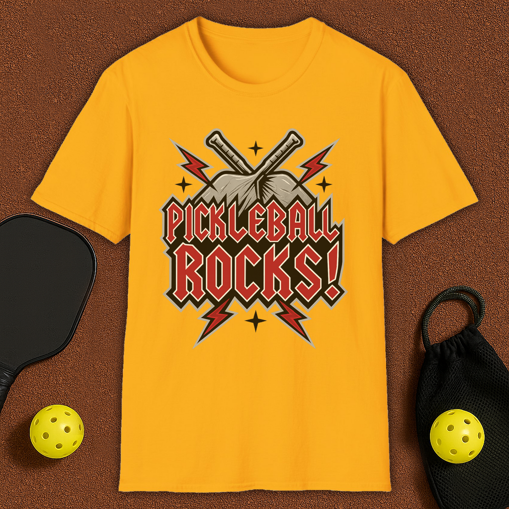 Pickleball Rocks! T-Shirt