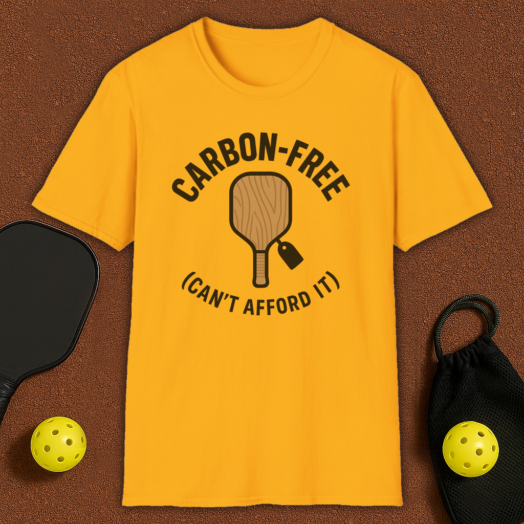 Carbon Fee Pickleball T-Shirt