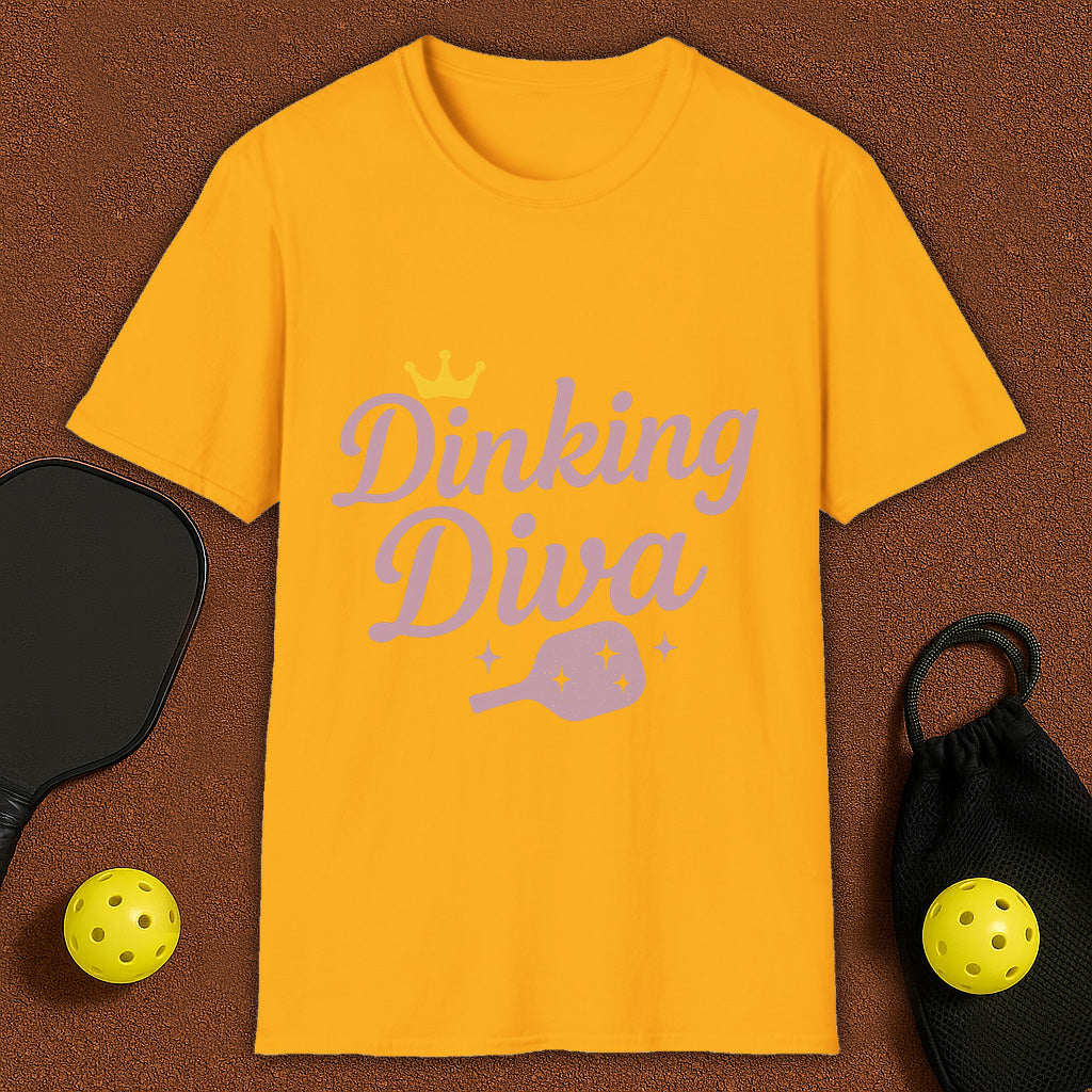Dinking Diva Pickleball T-Shirt