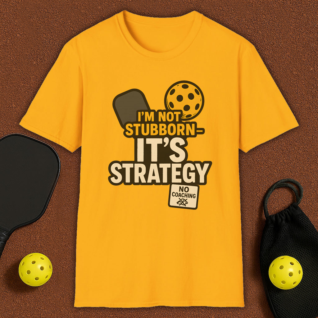 No Coaching Pickleball T-Shirt