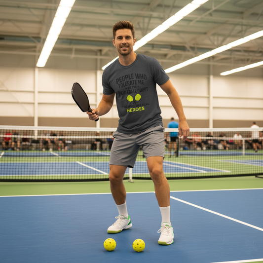 Who Tolerate Me Pickleball T-Shirt