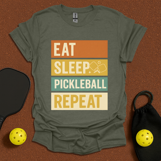 Eat Sleep Pickleball  T-Shirt